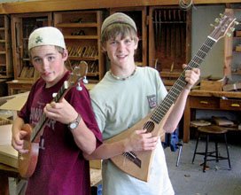 Dan & Brendon Guitar and banjjo
